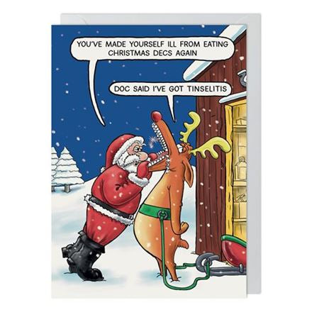 Tinselitis - Christmas Card