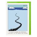 AT THE FRONT - Blank Card
