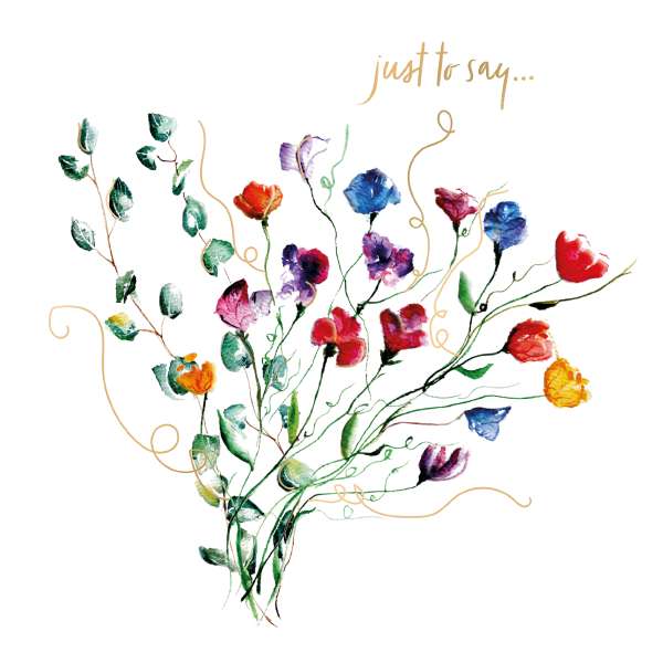 Sarah Epsom - Just to Say Card
