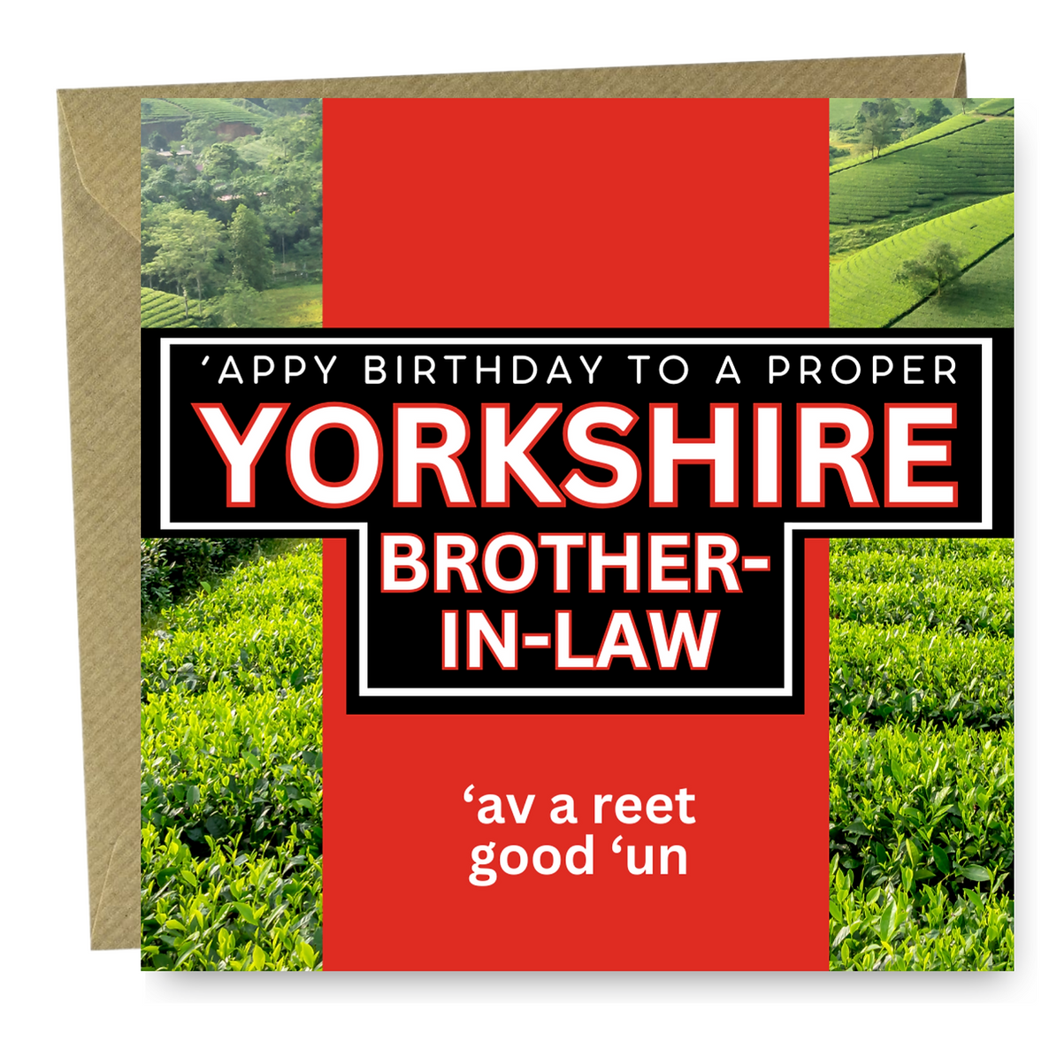 Yorkshire Brother-in-law Birthday card