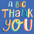 A Big Thank You - Pack of 6 - Thank you Notelets