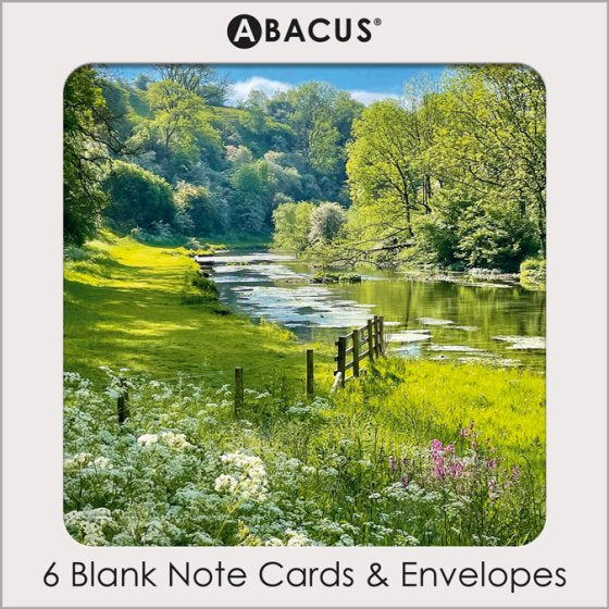 River Lathkill, Peak District - Pack 6 Blank Notelets