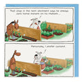 Rhubarb - Birthday Card