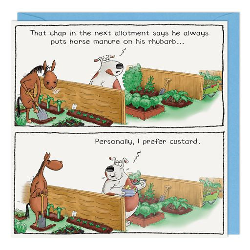 Rhubarb - Birthday Card