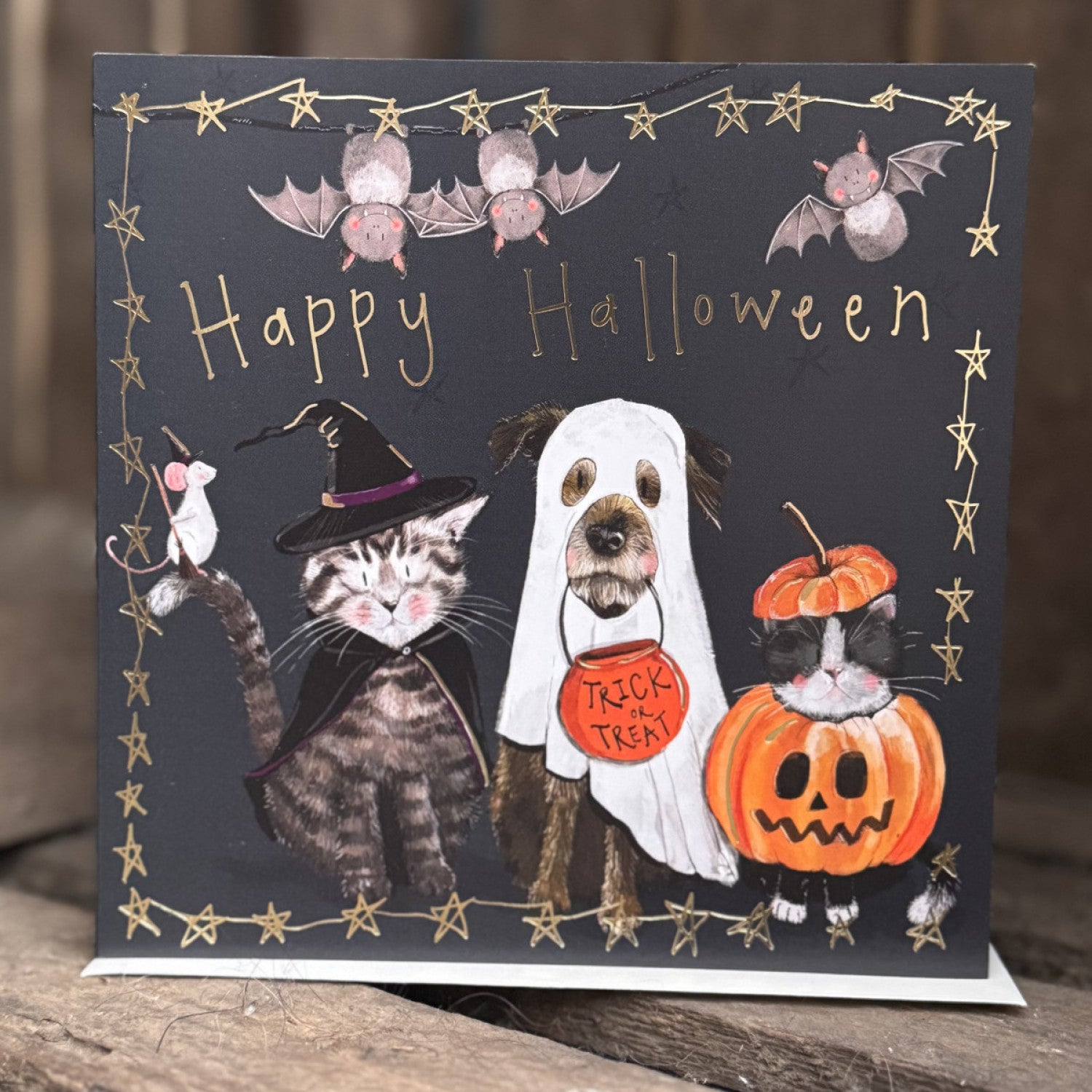 Alex Clark Trick or Treat - Halloween card