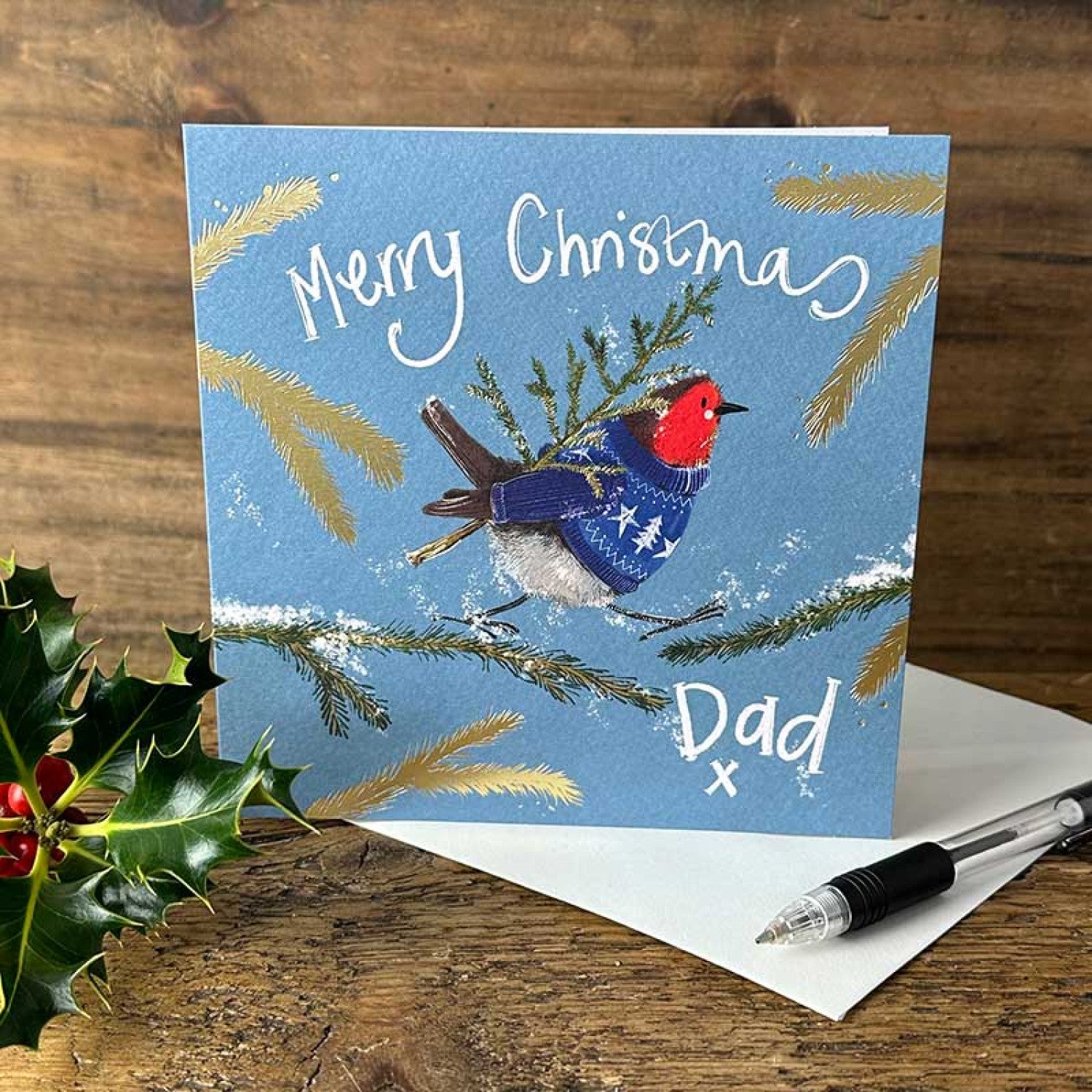 Dad - Alex Clark Christmas card