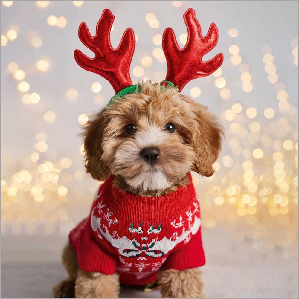 Festive Dogs - Pack of 24 - Christmas Cards