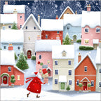 Festive Father Christmas - Pack of 24 - Christmas Cards