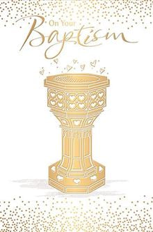 On your Baptism - Baptism Card
