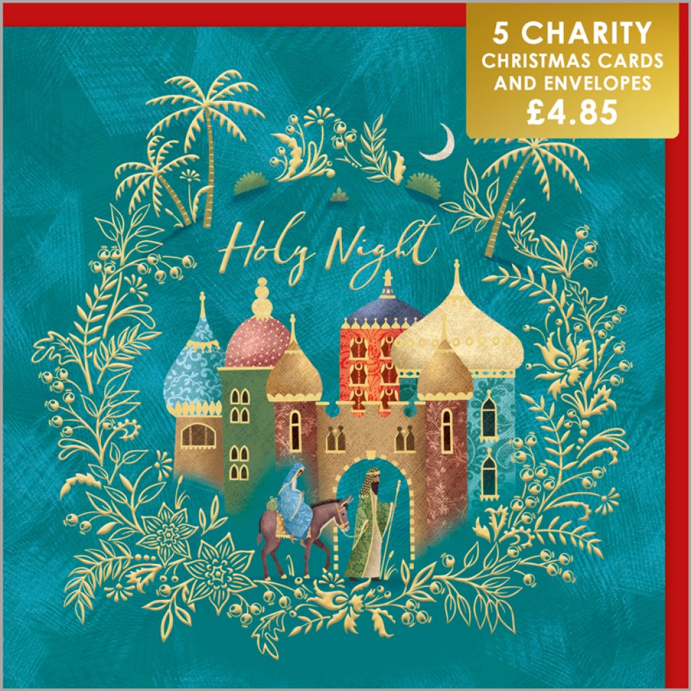 Holy Night - 5 pack of charity Christmas cards