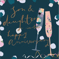 Son & Daughter-in-law - Anniversary Card