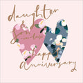 Daughter and Son-in-Law - Anniversary Card