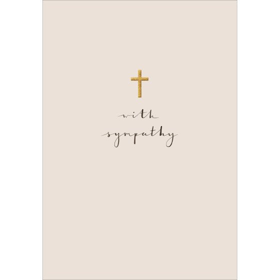 With Sympathy - Sympathy Card