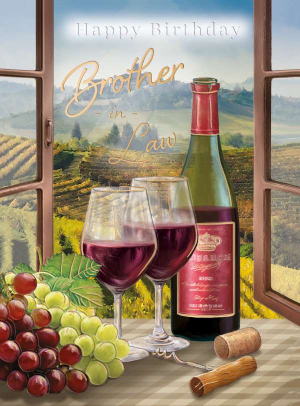 Brother-in-law - Birthday Card