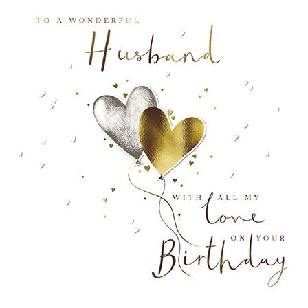 Husband Birthday - Birthday Card