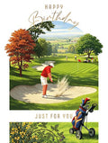 Just for You, golf  - Birthday card