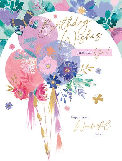 Wonderful day - Birthday Card