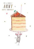 Lovely Aunt- Birthday Card