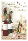Nephew & Wife - Christmas card