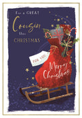 Cousin (m} - Christmas card