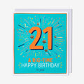 21st Birthday - 21st Birthday Card