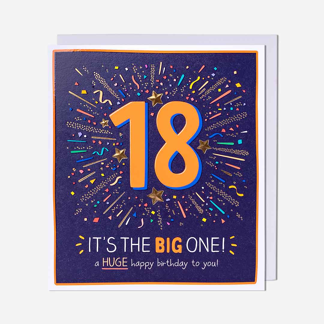 18th Birthday - 18th Birthday Card