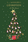 Grandson (penguins) - Christmas Card
