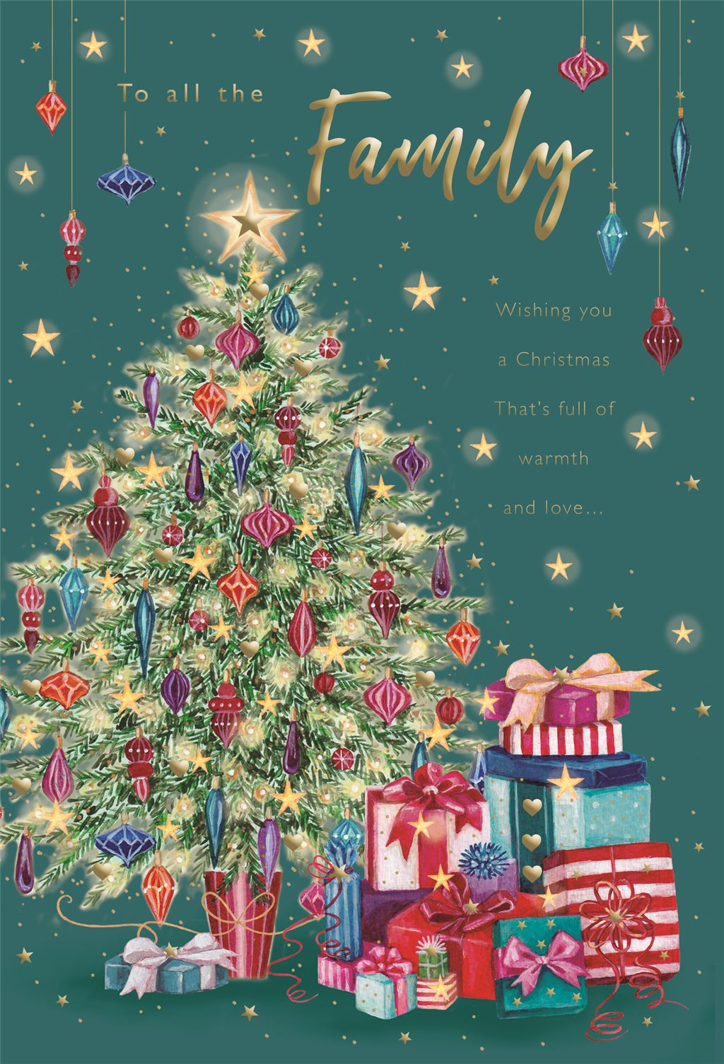 To All The Family - Christmas card
