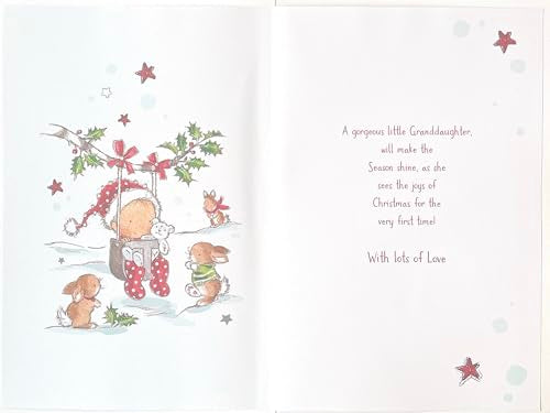 Granddaughter's 1st Christmas - Christmas Card