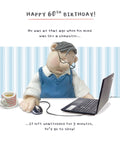 Mind like a computer - Birthday Card