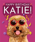 Yappy Birthday, Katie- Birthday Card