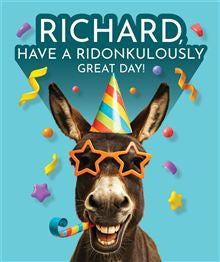 Ridonkulously Day, RICHARD  -Birthday Card