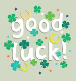 Good Luck card