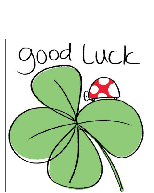 Good luck card