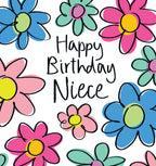 Niece - birthday card