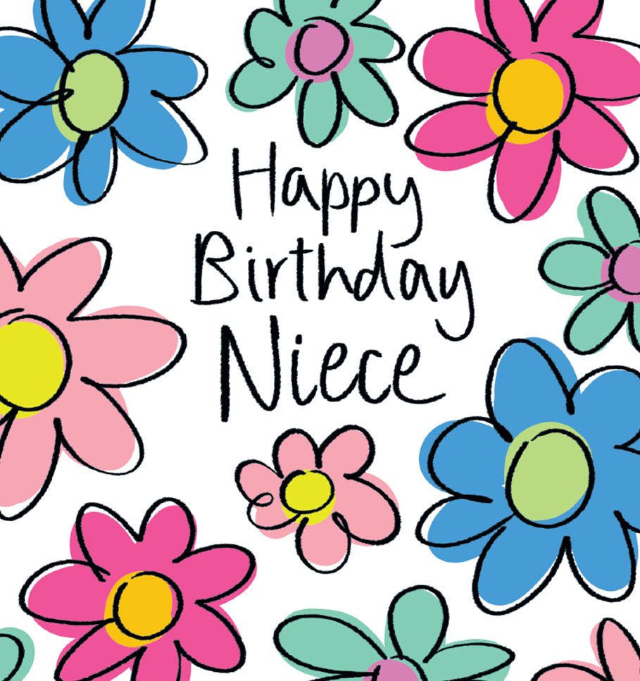Niece - birthday card