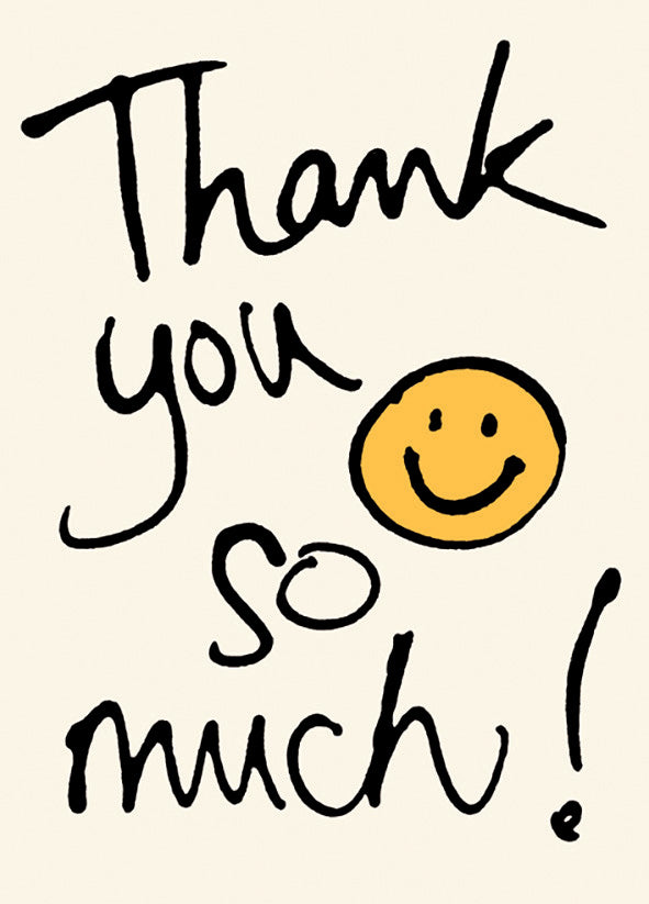 Thank You So Much! card