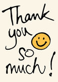 Thank You So Much! card