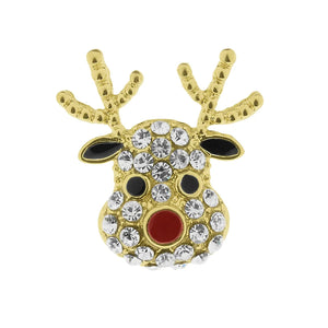 Reindeer - pin brooch