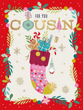 Cousin Christmas card