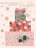 Special Daughter Christmas card