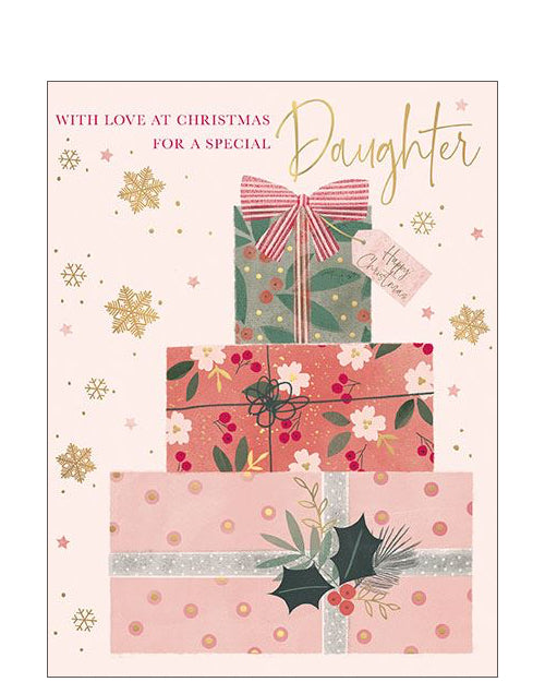 Special Daughter Christmas card