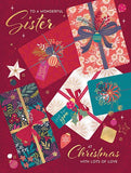 Wonderful Sister Christmas card