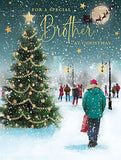 Special Brother Christmas card