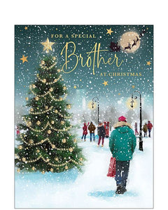 Special Brother Christmas card