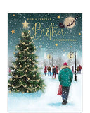 Special Brother Christmas card