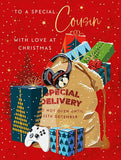 Special Cousin Christmas card