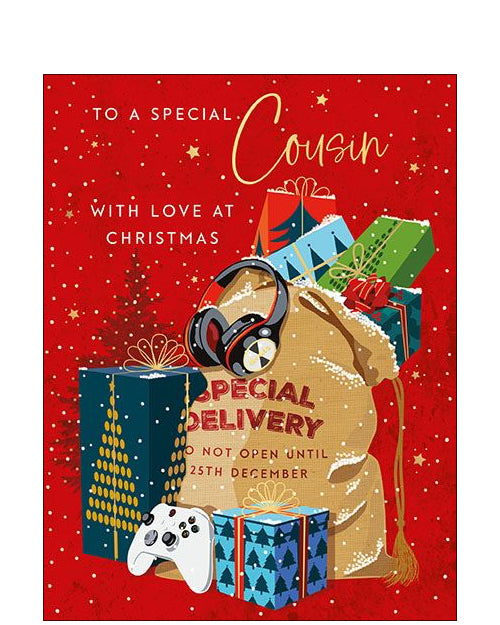 Special Cousin Christmas card