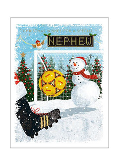 Special Nephew Christmas card