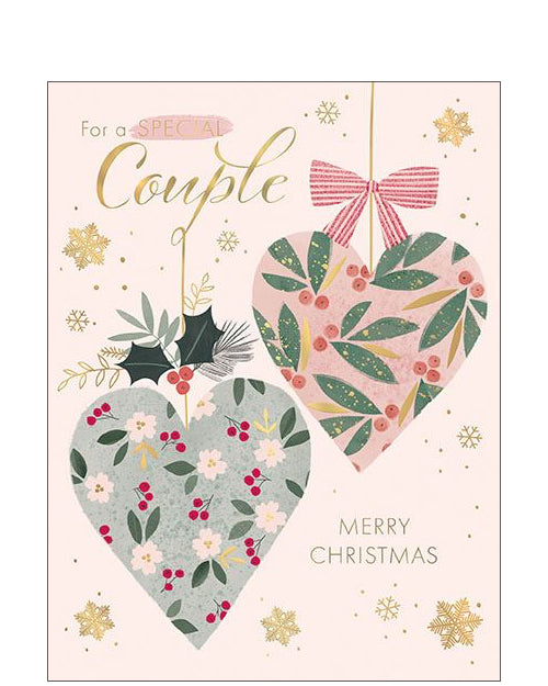 Special Couple Christmas card